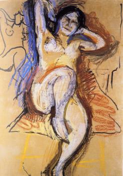 Henri Emile Benoit Matisse : seated nude